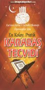Karabaş Tecvidi, En Kolay Pratik, Kuranı Kerimi Tecvidli Okumayı Öğrenecekler İçin, Büyük Boy Katlanabilir Kartela