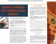 Lalegül Dergisi Ocak 2023 Cübbeli Ahmet Hoca, Üç Aylar Başlangıcı Recebi Şerif Ayı Duaları, Regaib Gecesi Ve Hacet Namazı, Mesleğinde Bereket, Sevdiğine Kavuşmak, Şifa, Rızık Esmaları