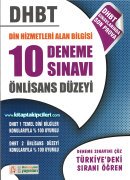 DHBT Din Hizmetleri Alan Bilgisi 10 Deneme Sınavı, ÖNLİSANS Düzeyi, DDY yayınları