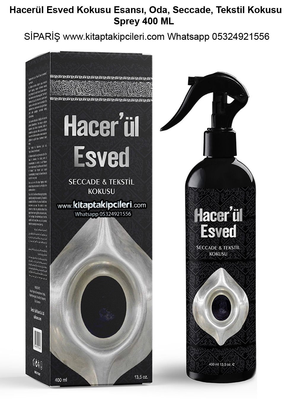 Hacerül Esved Kokusu Esansı, Oda, Seccade, Tekstil Kokusu Sprey 400 ML