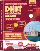 2024 DHBT 25 Deneme ORTAÖĞRETİM, ÖNLİSANS, Sabri Benli, Diyanet İşleri Başkanlığı Ösym Soru Tarzına %100 Uygun Özel Deneme Testleri, Toplam 1000 Soru 174 Sayfa