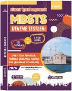 2026 MBSTS, DHBT, İHTİSAS, GYS ALAN BİLGİSİ Deneme Testleri, Sabri Benli, Diyanet İşleri Başkanlığı, 1.100 Soru 15 Deneme 242 Sayfa