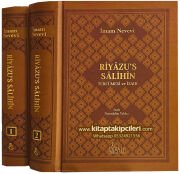 Riyazüs Salihin Tercümesi Ve İzahı, Türkçe Arapça, Hadisi Şerif Kitabı İmamı Nevevi, Tercüme Kübra Öztürk, İzah Nureddin Yıldız 1895 Hadis 2 Kitap 1265 Sayfa