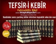 Tefsiri Kebir Kuranı Kerim Tefsir Seti Mefatihul Gayb, Fahreddin Razi Şamua Kağıt 23 Cilt Takım Toplam 12730 Sayfa