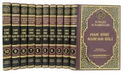 Hak Dini Kuran Dili Elmalılı Muhammed Hamdi Yazır, Açıklamalı Kuranı Kerim Tefsiri Ve Meali Şamua Kağıt, Prof. Dr. Sıtkı Gülle 10 Cilt Toplam 5446 Sayfa
