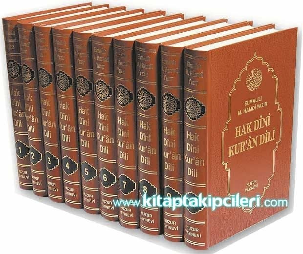 Hak Dini Kuran Dili Elmalılı M. Hamdi Yazır - 10 Cilt - 1. Hamur