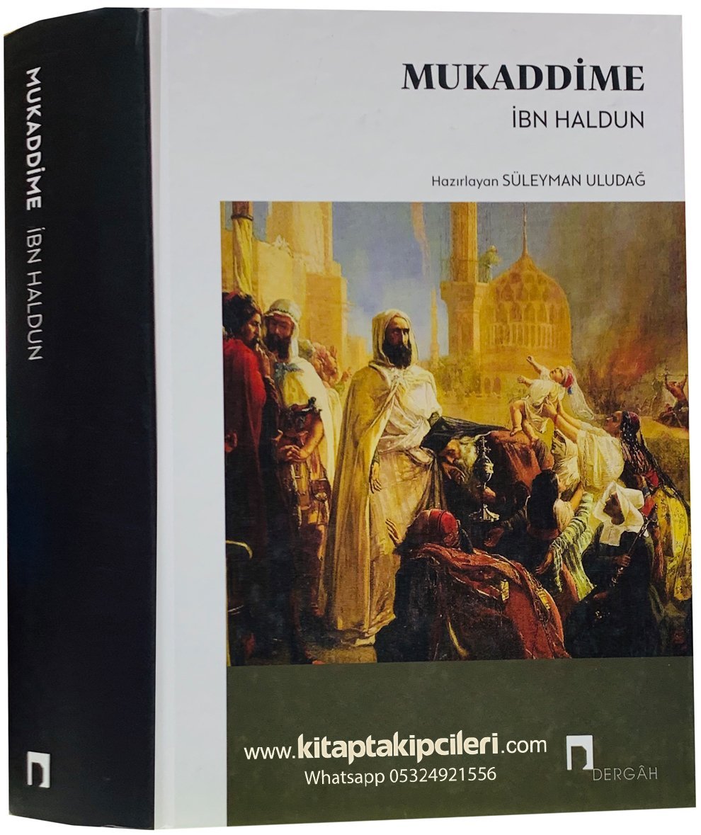 Mukaddime İbn Haldun, Süleyman Uludağ, Tek Cilt 1216 Sayfa, CİLTLİ