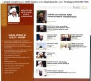 Lalegül Dergisi Mayıs 2023 Cübbeli Ahmet Hoca, Geçim Bolluğu, Şevval Ayı Fazileti, Namazı, Duaları, Eşler Arasında Uyum, Borcun Ödenmesi, Kaybın Bulunması, Ve Korunma İçin Esmai Şerife Manzumeleri