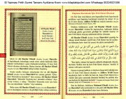 El Yazması Fetih Suresi Tamamı Safran Miski Amber Gülsuyu Karışımı Mürekkep İle Elle Yazılmıştır