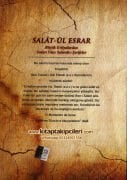 Salatül Esrar Büyük Evliyalardan Sırları Yüce Salavatı Şerifeler Mührü Şerif, Cevheretil Kemal, Yakutiyye, Kadiriyye, Mecule, Malevan, Muhyiddin İbn Arabi Salatı Fevziyye, Hacı Cevadı Veli Efendi, Arapça Türkçe Meali Ve Okunuşu, 168 Sayfa