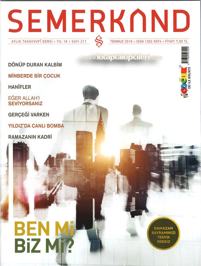 Semerkand Dergisi Temmuz 2016