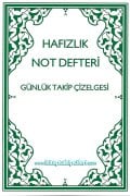 Hafızlık Not Defteri, Günlük/Aylık Öğrenci Takip Çizelgesi
