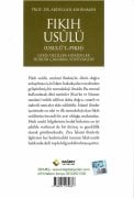 Fıkıh Usulü, Usulül Fıkh, Giriş Deliller Hükümler, Prof. Dr. Abdullah Kahraman 456 Sayfa