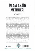 İslam Akaid Metinleri, İmamı Azam Fıkhı Ekber, Tahavi, Ve 7 Akaid Kitabı Arapça Metni Ve Türkçe Açıklamalı Tercümesi, Ali Pekcan