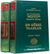 En Güzel Vaazlar, Galiyetül Mevaiz, Seyyid Hayreddin Numan, Abdulkadir Akçiçek, 2 Cilt 1375 Sayfa, 1980 Yılı Baskısı