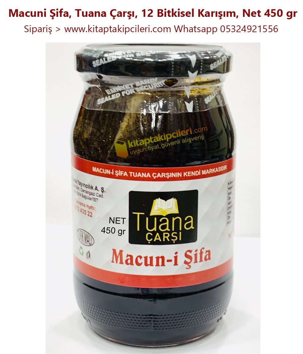 Macuni Şifa, Tuana Çarşı, 12 Bitkisel Karışım, Net 450 gr