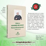 İslama Adanmış Bir Hayat Mahmud Ustaosmanoğlu Efendi Hazretleri K.S Keten Bez Cilt Renkli Resimli Büyük Boy 240 Sayfa