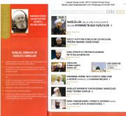 Lalegül Dergisi Ekim 2023 Cübbeli Ahmet Hoca, Rebiülevvel Rebiülahir Sayısı, Ruyetullah Meselesi, Kuranı Kerim Her Suresinin Başından Okunan Ayetlerin Akabinde Yapıldığı Zaman Kabul Olacak Hacet Namazı Ve Duası