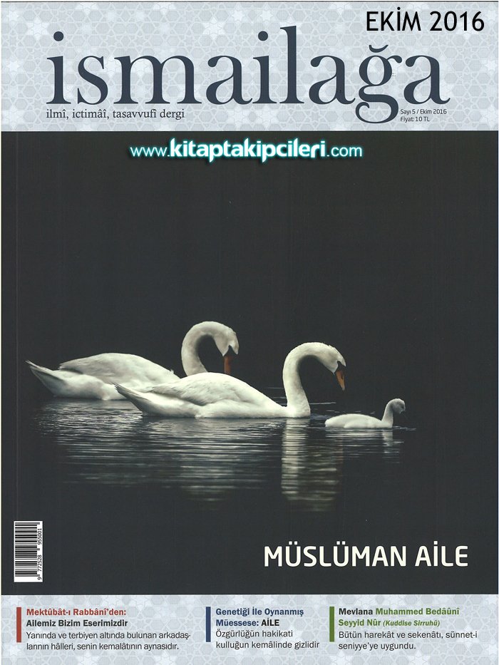 İsmailağa Dergisi Ekim 2016 Sayısı