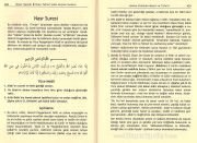 Kurandan Cevherler, Ömer Nasuhi Bilmen Tefsirinden Seçme Sureler, Kelime Anlamlı, Büyük Boy 2 Cilt Takım