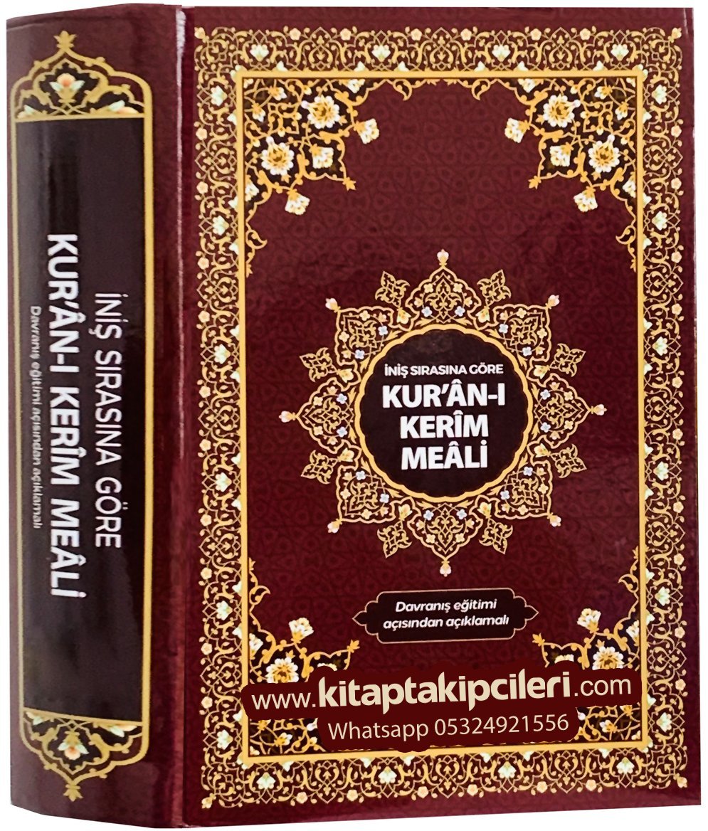 Nuzul İniş Sırasına Göre Kuranı Kerim Meali, Salim Akarsu, Orta Boy 990 Sayfa,  Satır Arası Arapça Ve Meali, Davranış Eğitimi Açısından Açıklamalı 768 Sayfa