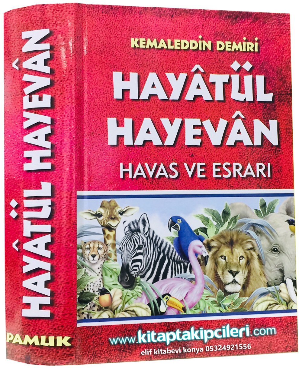 Hayatül Hayevan, Havas ve Esrarı, Kemalettin Demiri, Büyük Boy Ciltli 800 Sayfa