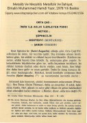 Metalib Ve Mezahib Metafizik Ve İlahiyat, Elmalılı Muhammed Hamdi Yazır, 1978 Yılı Baskısı