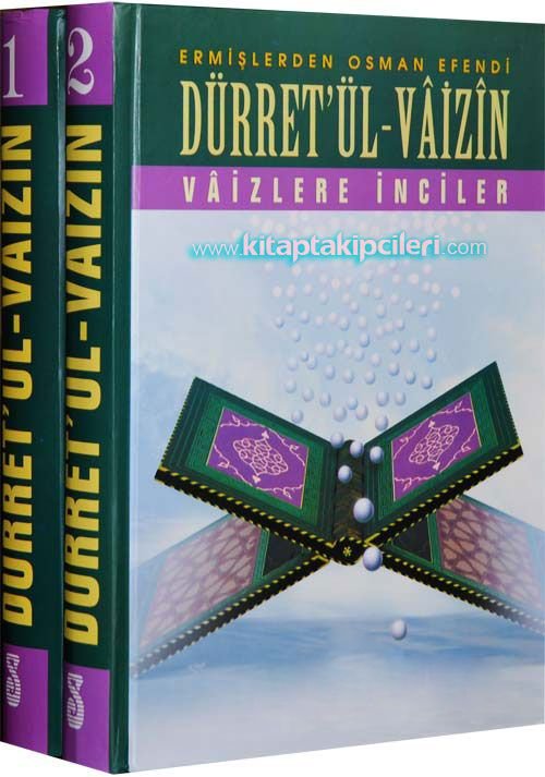 Dürretül Vaizin Vaizlere İnciler Osman Efendi Büyük Boy 2 Cilt