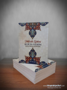 2 Kitap Set Hafızlık Eğitimi Kur’an'ı Kerim Sayfa başı, Sayfa sonu ve Sure başı Ayetler, Hafız Hizmetkarı,  Adil İslamoğlu KARGO ÜCRETSİZ