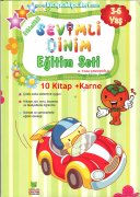 Sevimli Dinim Eğitim Seti, Etkinlikli, 3-6 Yaş Müslim Çocuk, A. Yıldız Çavuşoğlu, 10 Kitap + Karne