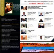 Lalegül Dergisi Nisan 2019, Şaban Ayı, Miraç, Beraat Gecesi İbadet Ve Duaları, Cübbeli Ahmet Hoca