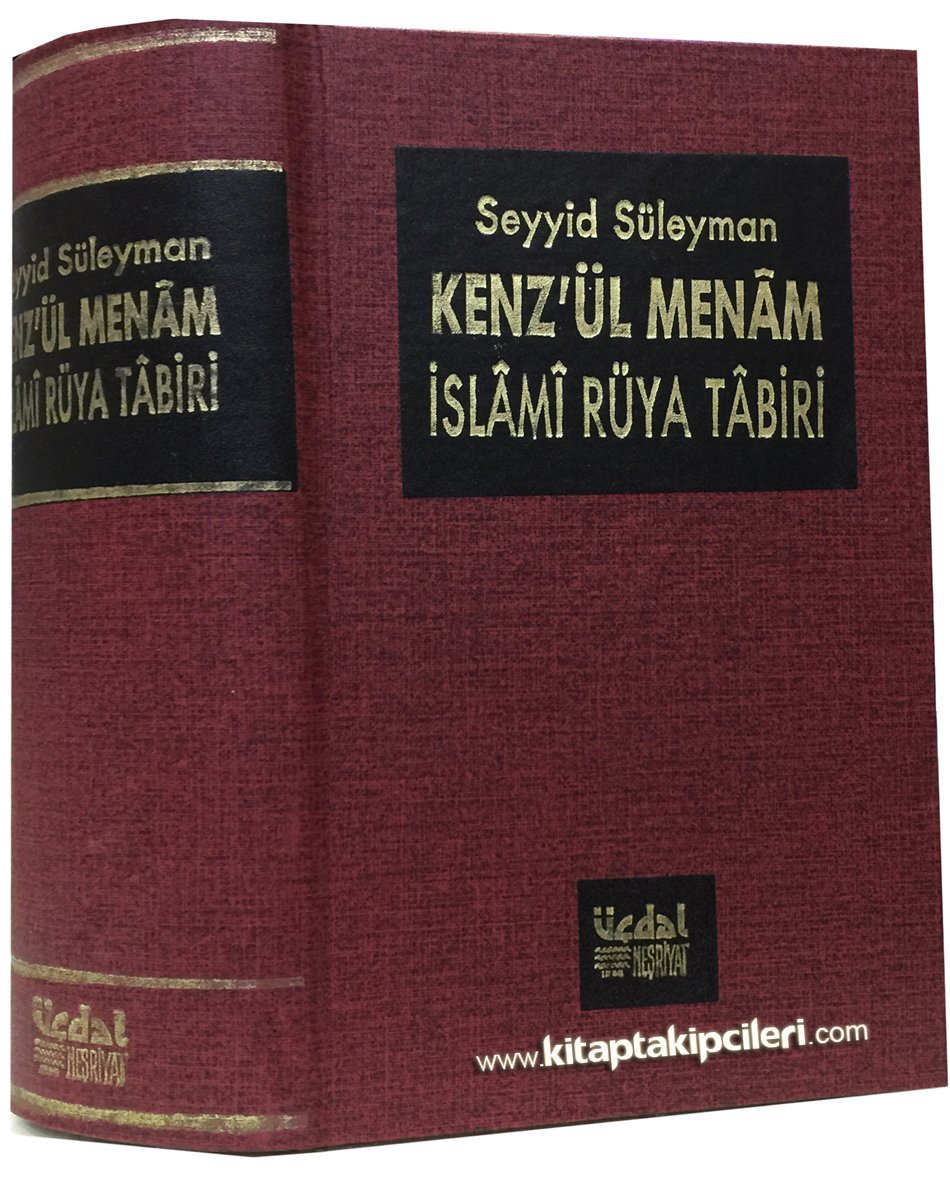Kenzül Menam, İslami Rüya Tabiri, Sahih Rüya Tabirnamesi, Seyyid Süleyman El Hüseyni, 1991 yılı Baskısı, 944 Sayfa