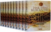 Hak Dini Kuran Dili Tefsiri, Elmalılı Muhammed Hamdi Yazır, İsmail Karaçam, Emin Işık Nusrettin Bolelli Abdullah Yücel Büyük Boy Sarı Şamua Kağıt 10 Cilt 6150 Sayfa