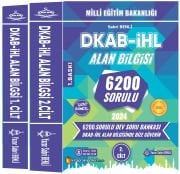 2024 DKAB SORU BANKASI Din Kültürü ve Ahlak Bilgisi Öğretmenliği İmam Hatip Lisesi Meslek Dersleri Öğretmenliği,  6200 Sorulu, Sabri BENLİ, İlahiyatçı Yazar,  2 Cilt 945 Sayfa