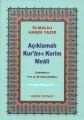 Açıklamalı Kuranı Kerim Meali - Elmalılı Hamdi Yazır -Şamua Kağıt 10x14 Cm Cep Boy