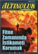 Altınoluk Dergisi KASIM 2016