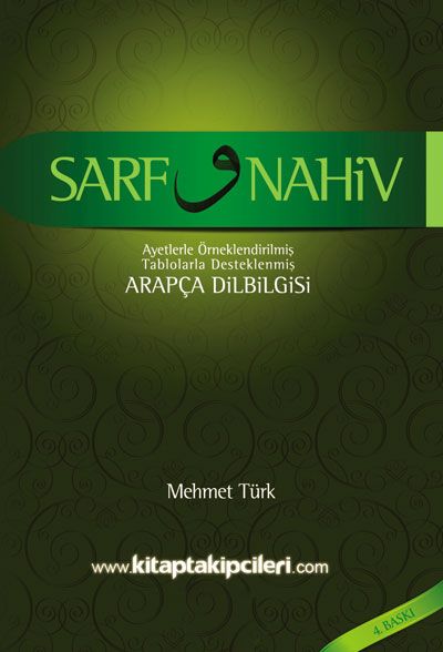 Sarf ve Nahiv, Arapça Dilbilgisi, Mehmet Türk