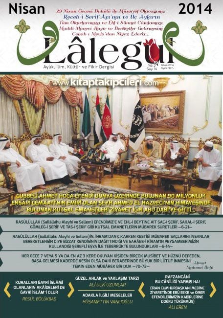 Lalegül Dergisi Nisan 2014 Sayısı