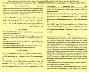 Kuranı Kerimden Cevherler, Seçme Sureler, Ömer Nasuhi Bilmen Tefsirinden Kelime Mealli Ve İzahlı Sureler, Fatih Kalender, Hüsamettin Vanlıoğlu, Şamua Kağıt 2 Cilt 900 Sayfa