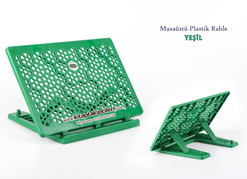 Plastik Masaüstü Rahle Dosso Pratik Yeşil Renk