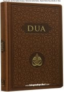 Dua Kitabı Evradı Şerife, Mehmed Zahid Kotku, SADECE ARAPÇA METNİ, Fihristli, Deri Tipi Ciltli, RAHLE BÜYÜK BOY