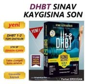 DHBT Konu Anlatımlı Hazırlık Kitabı Ferhat Erdoğan Diyanet İşleri Başkanlığı Kpss Ortaöğretim Önlisans Lisans, Tablo Çizelge Şeklinde Kolay Anlaşılır 576 Sayfa