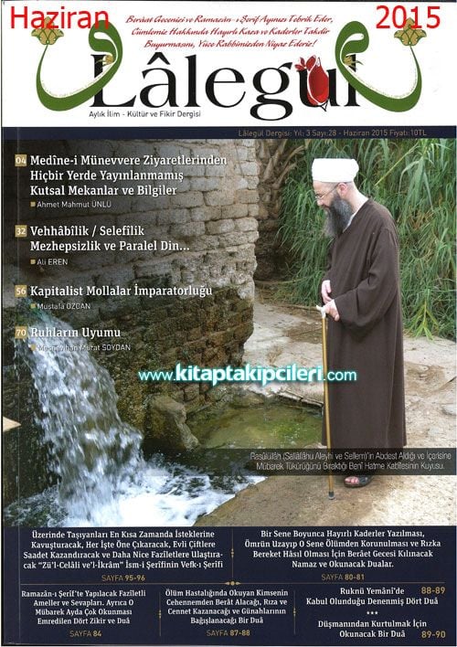 Lalegül Dergisi Haziran 2015, Şaban-ı Şerif Sayısı