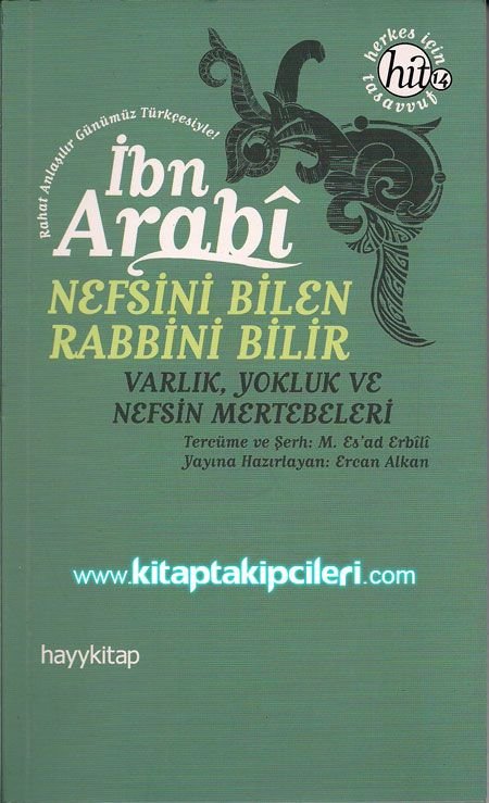 Nefsini Bilen Rabbini Bilir, Varlık, Yokluk ve Nefsin Mertebeleri, İbn Arabi