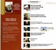 Lalegül Dergisi Kasım 2024 Cübbeli Ahmet Hoca, Buharada Yedi Pir, Rızık Bolluğu İçin 2 Amel, Hafızayı Güçlendirme, Kötü İşten Geri Durma Ve Düşmanlardan Korunma İçin Dualar Ve Kasidei Dimyatiyye Beyti Şerifleri
