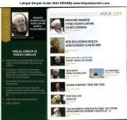 Lalegül Dergisi Aralık 2024 Cübbeli Ahmet Hoca, Surelerle Kılınacak Kuşluk Namazı, Hacet İstek İçin Kasidei Dimyatiyye