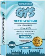 2025 Diyanet Din Hizmetleri Uzmanlığı Sınavı Hazırlık Seti, Mevzuat ve Alan Bilgisi, % Güncel, Geniş Çözümlü Soru Bankası, Sabri Benli 3 Kitap 1500 Sayfa