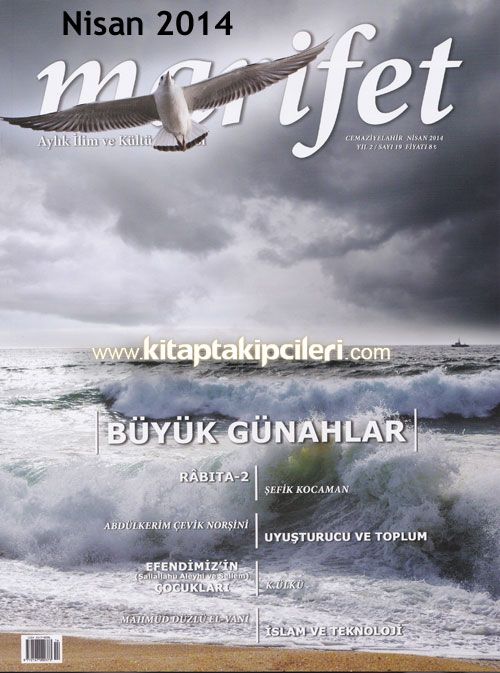 Marifet Dergisi Nisan 2014 Cemaziyelahir Ayı Sayısı