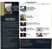 Lalegül Dergisi Şubat 2025 Cübbeli Ahmet Hoca, Şabanı Şerif Ayı Zikirleri Namazları Oruçları, Beraat Gecesi Kandili Duaları Vazifeleri, 3 Yasinden Sonra Okunacak Dua İstek Hacet İçin Okunacak Ayeti Kerimeler