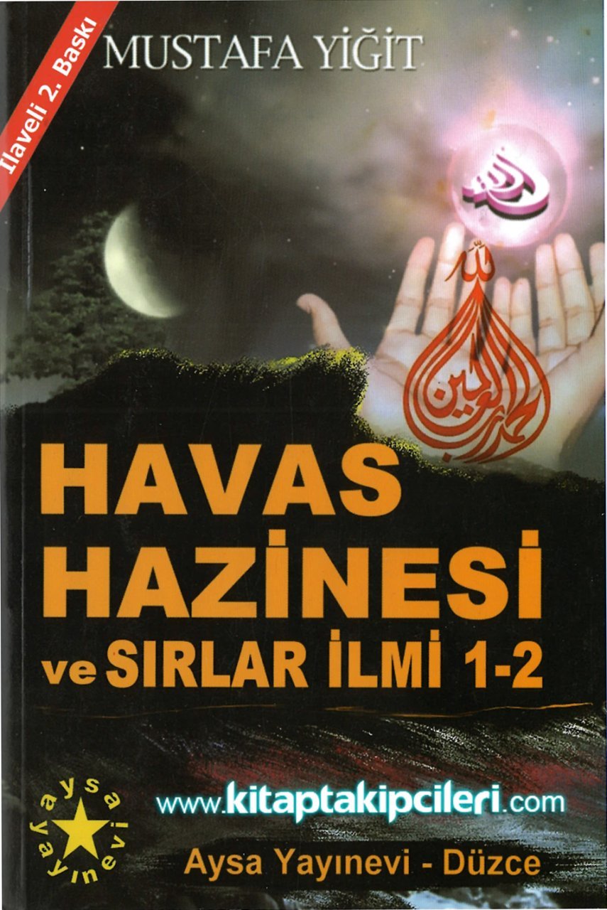 Havas Hazinesi ve Sırlar İlmi, Mustafa Yiğit, 2 Cilt Tek Kitap 640 Sayfa KİTAP 2. ELDİR